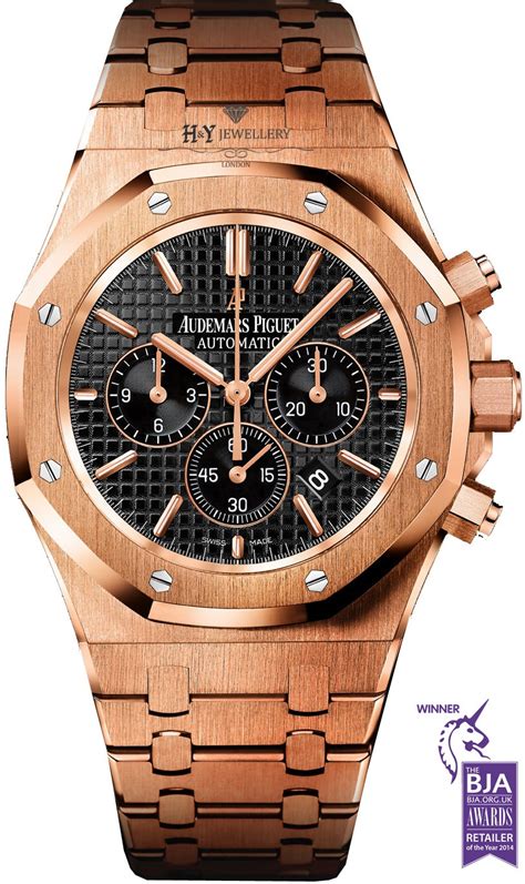 audemars piguet rose gold royal oak chronographprice|royal oak watch n2122 price.